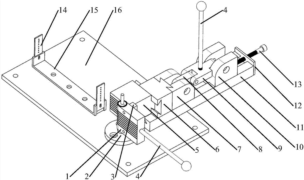 Adjustable die frame for heat exchanger micro-diameter thin-wall pipe bending die