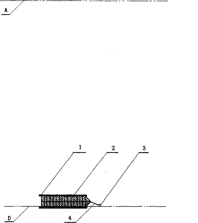 Device and method for cultivating sea cucumber on seabed by using net cage for cultivating shellfish