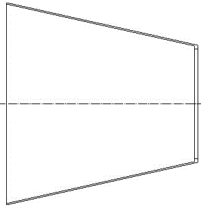 Manufacturing method for high-strength and high-precision small taper angle part