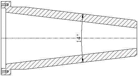 Manufacturing method for high-strength and high-precision small taper angle part