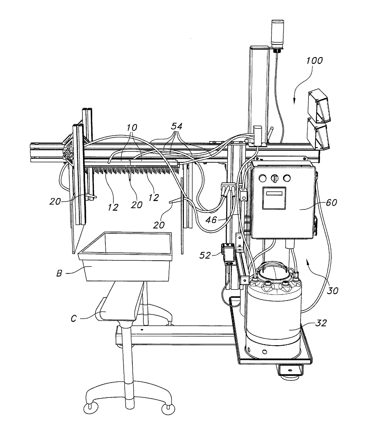 Viscous gel delivery method and applicator