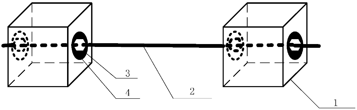 Composite material for mining and method for preparing steel structure and wooden stack erection from it