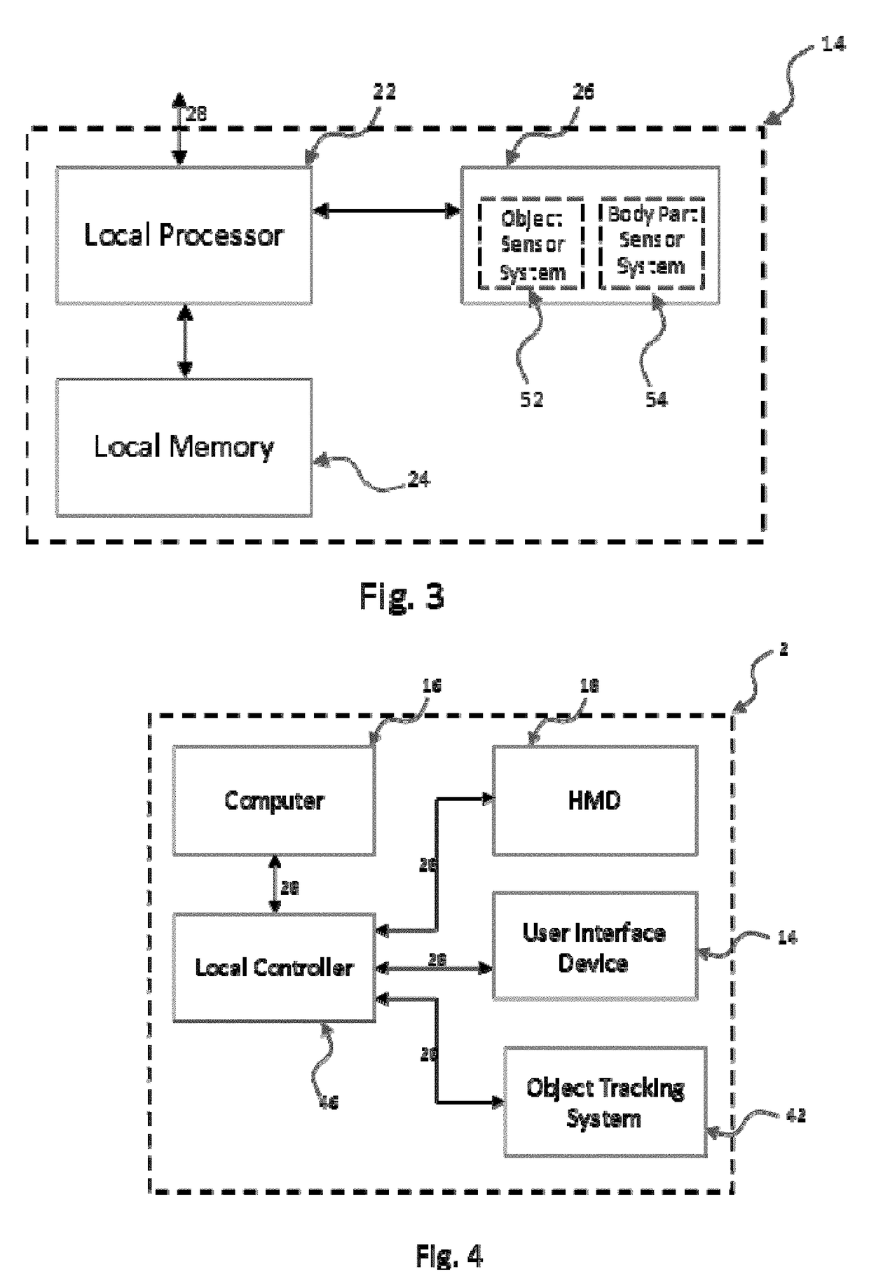 Transition between virtual and augmented reality