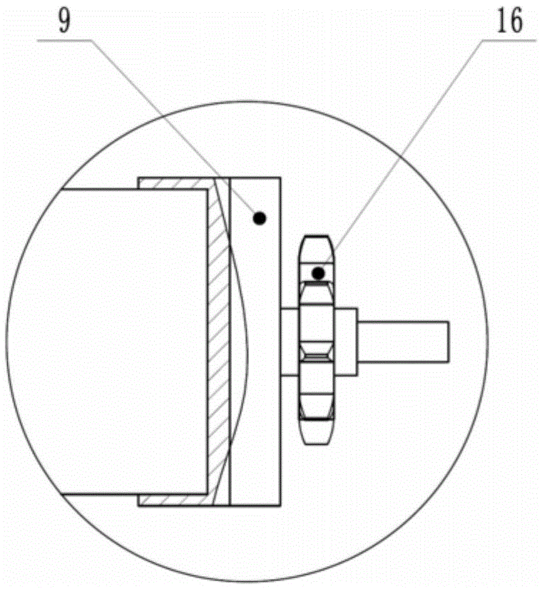 A drum-type precision seeding device for hole sowing of vegetable seeds