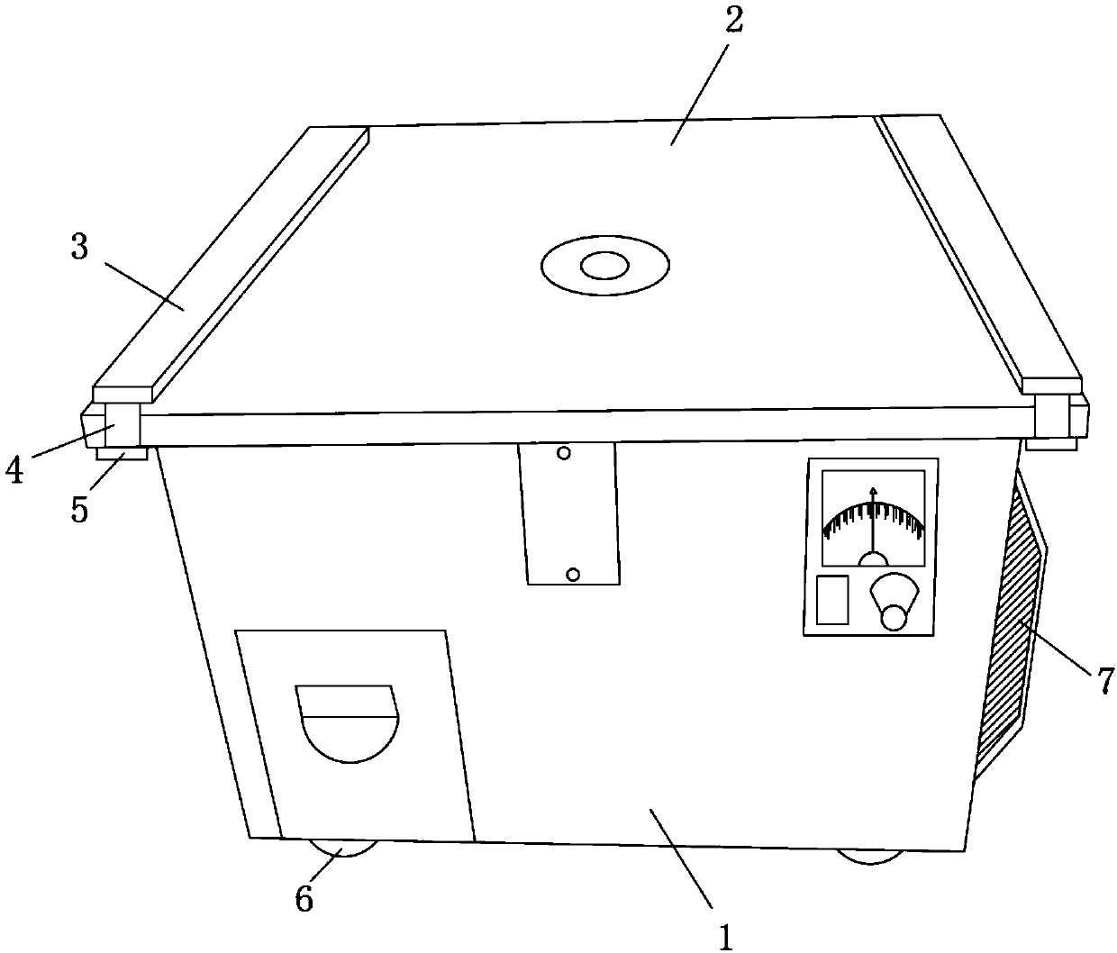 Template machine for clothing