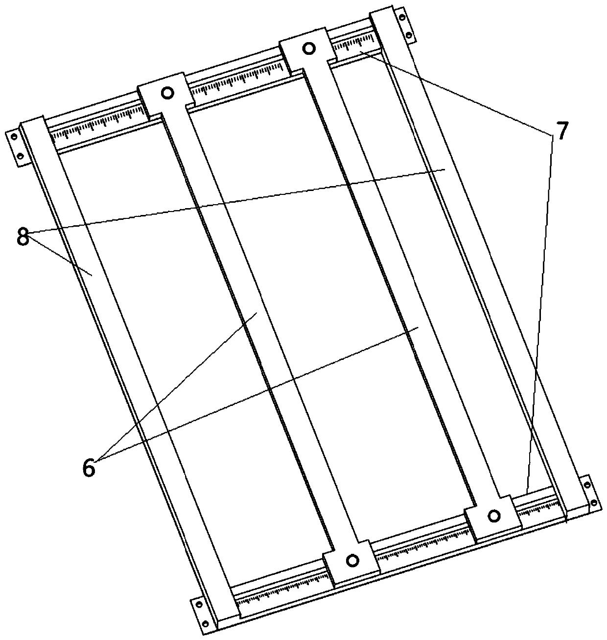 Integrated unit containerizing structure for van