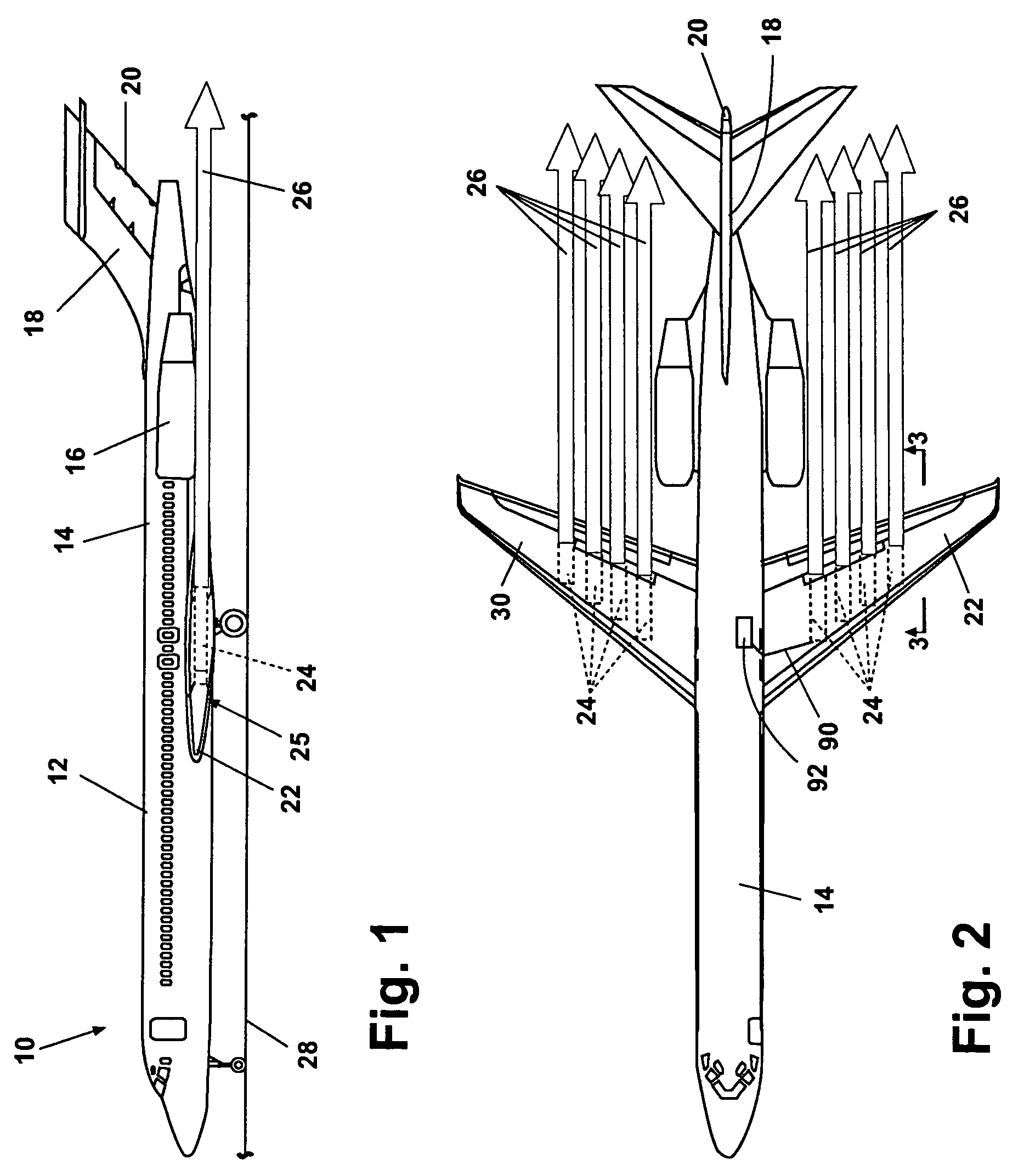 Horizontal augmented thrust system and method for creating augmented thrust