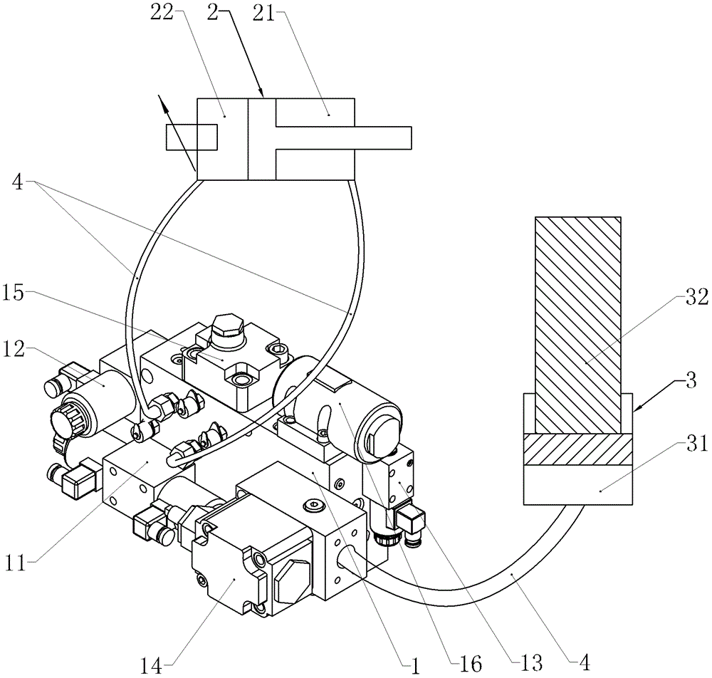 Precisely positioned hydraulics