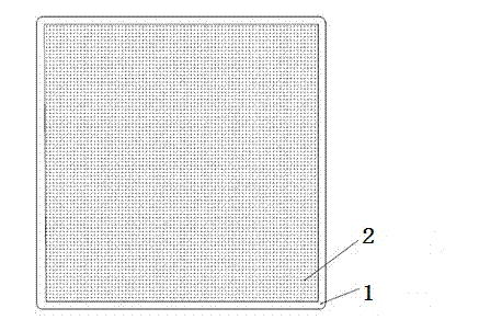 High-efficiency crucible for polycrystal ingot casting and preparation method thereof