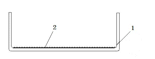 High-efficiency crucible for polycrystal ingot casting and preparation method thereof