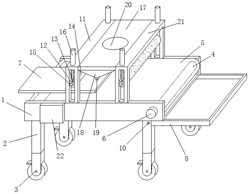 Metal steel surface treatment device for lining attachment