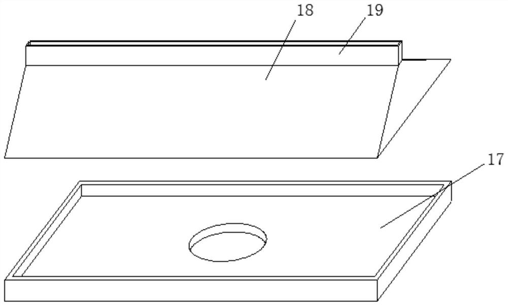 Metal steel surface treatment device for lining attachment