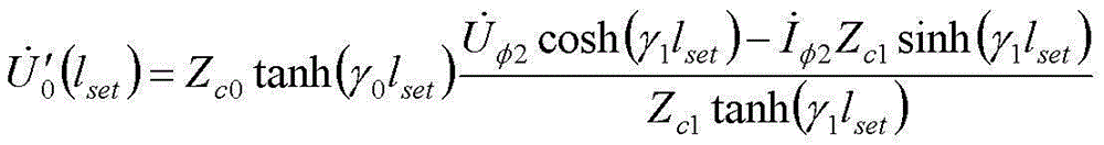 Zero-sequence voltage protection method for single-phase ground fault of transmission line