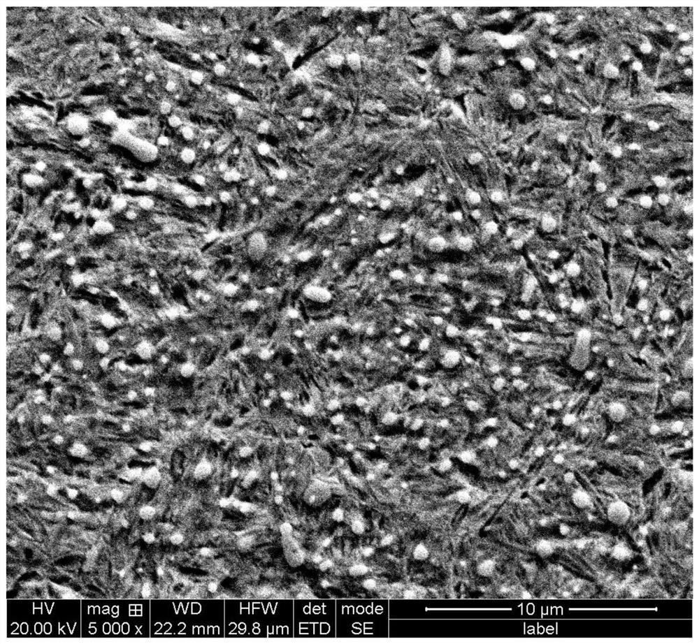 High-carbon bearing steel and preparation method thereof