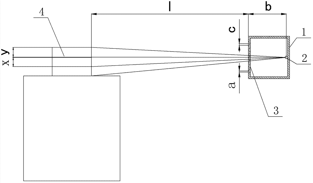 Non-contact hot rolled steel coil inner tower defect measuring method