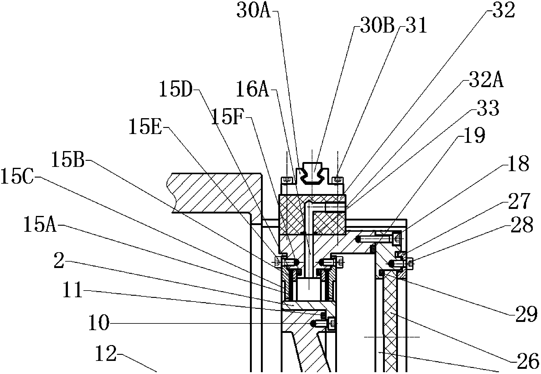 Multifunctional brush type sealing experiment system