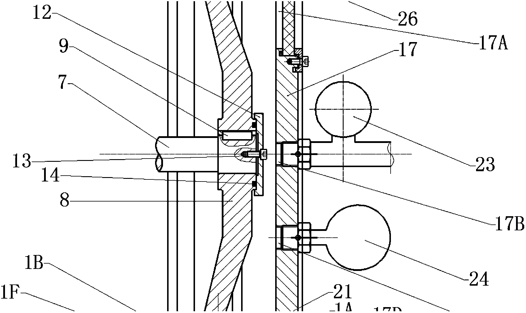 Multifunctional brush type sealing experiment system