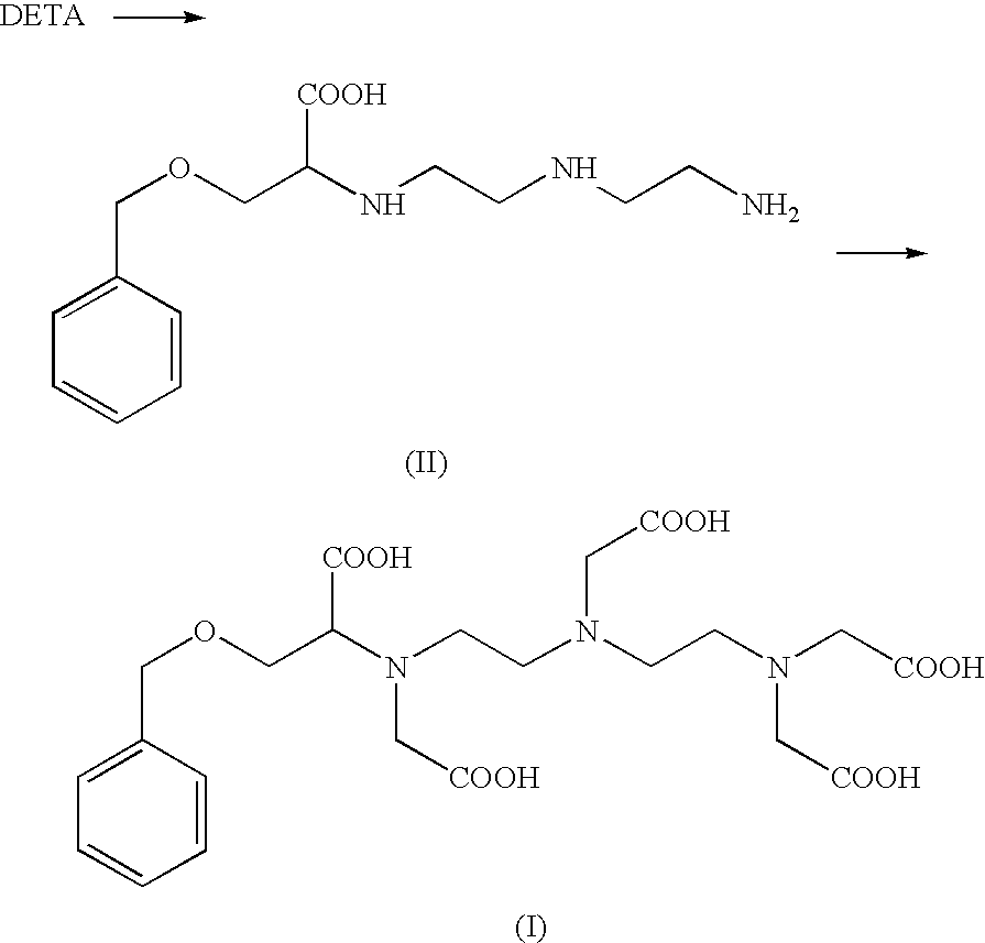 Process for the preparation of contrast agents