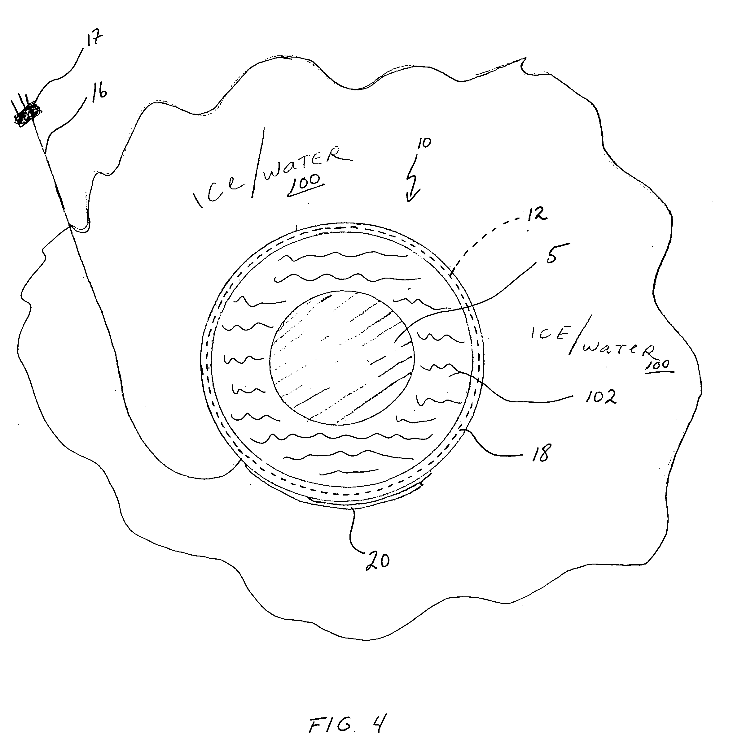 Method and apparatus for preventing dock or structure piling uplift