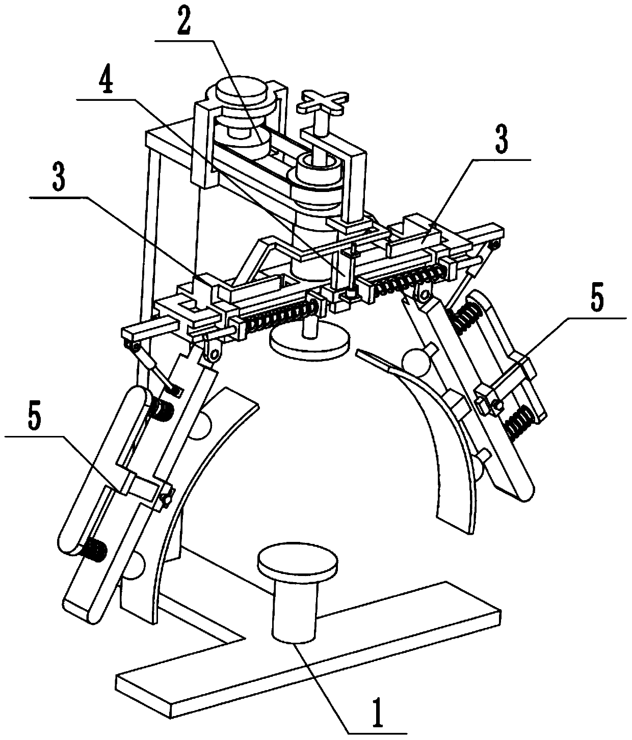 Fruit peeling device