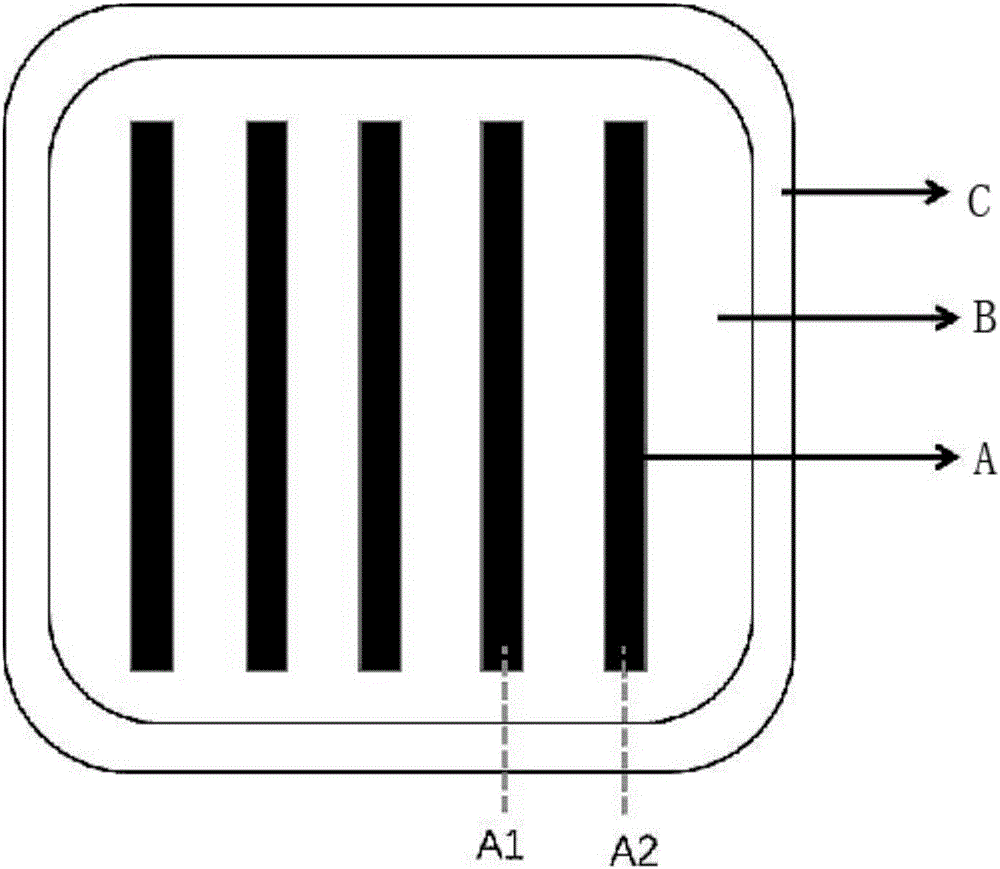 Groove-type barrier schottky structure for optimizing electric field on surface and manufacturing method of groove-type barrier schottky structure