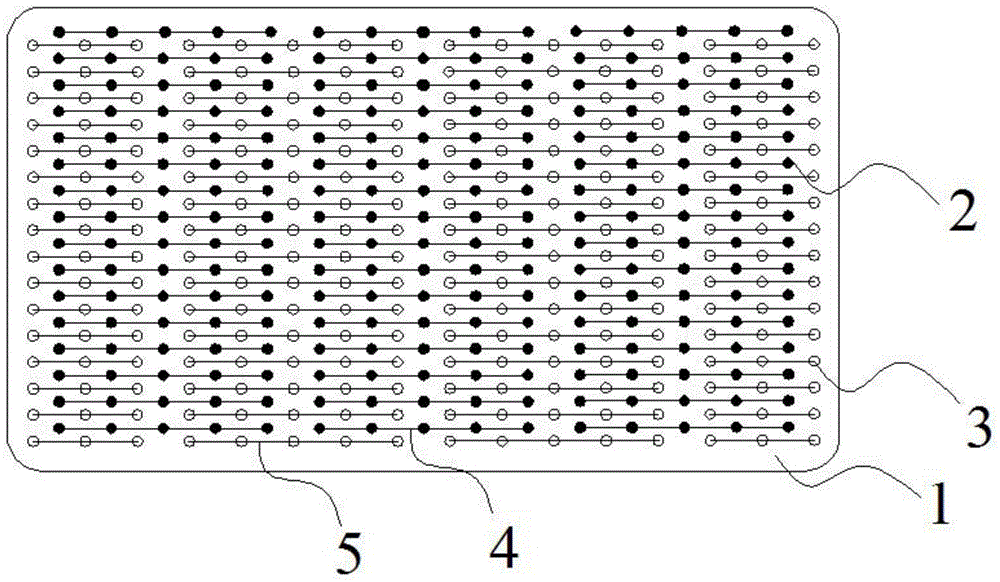 Main-grid-free efficient back-contact solar battery and assembly and manufacturing technology thereof