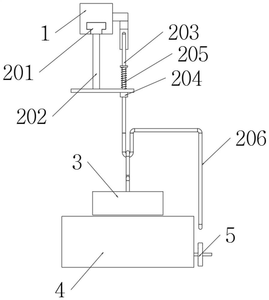 Etching device for positive concave etching of super-thick copper wire of ceramic-based circuit board