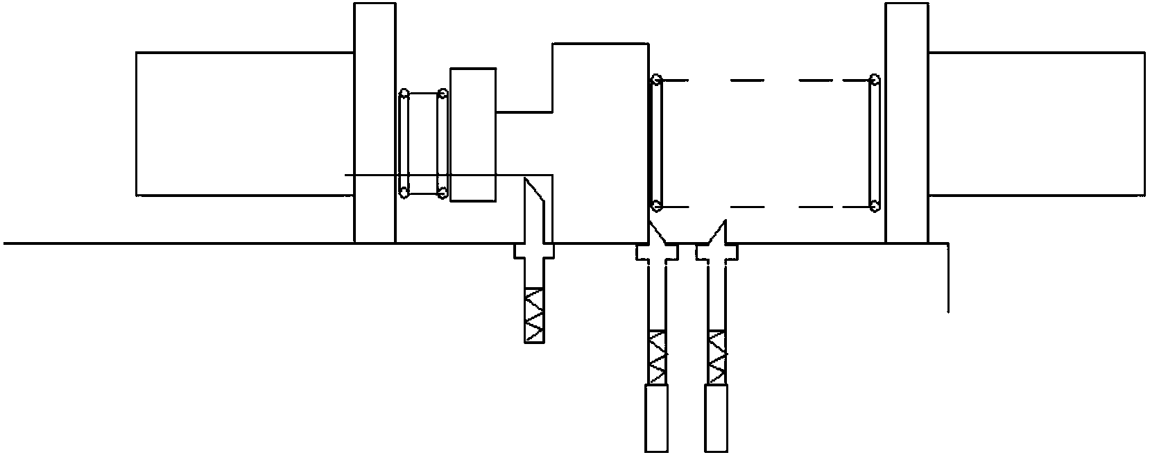 High-voltage isolating switch