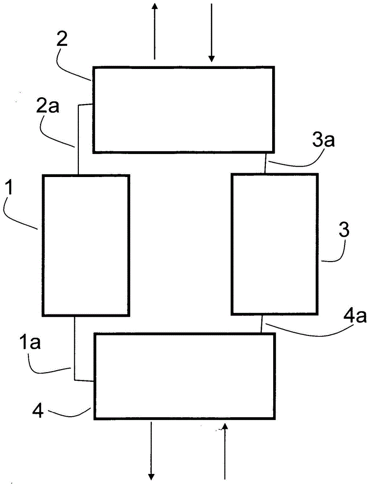 Method and apparatus for storing and releasing heat by means of a phase change material