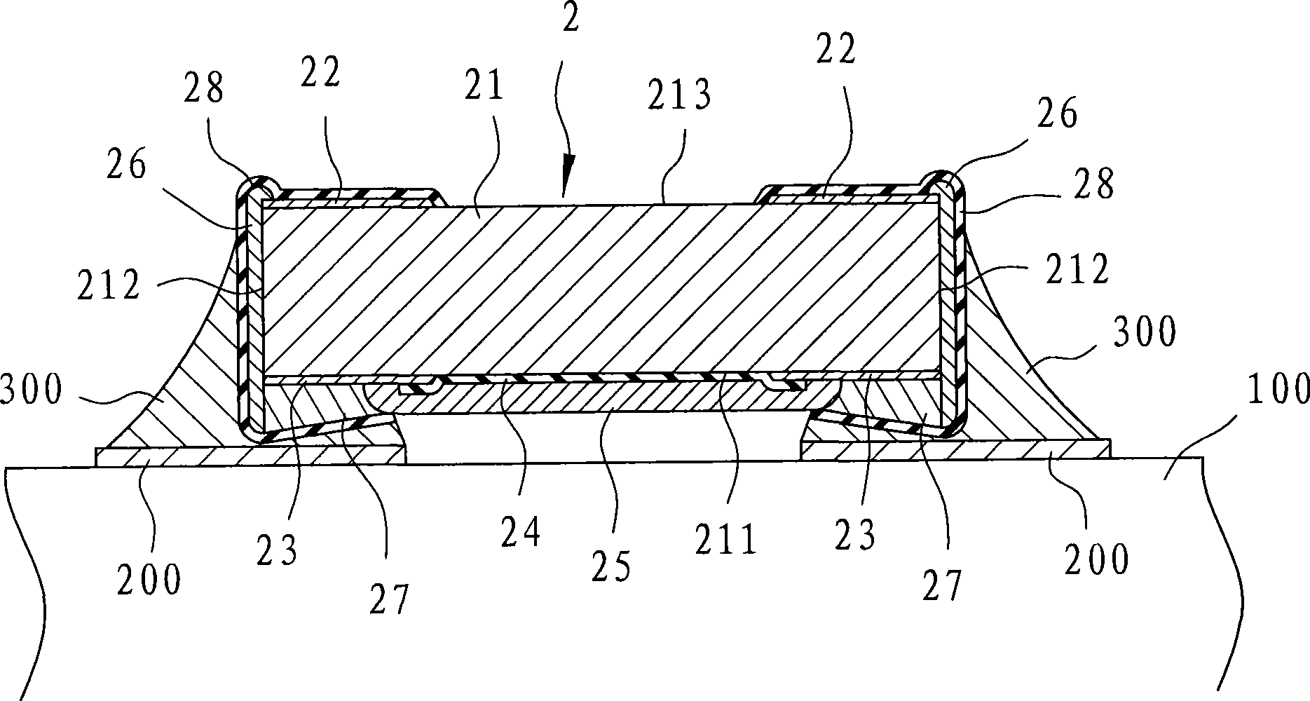 Wafer resistor element and manufacturing method thereof