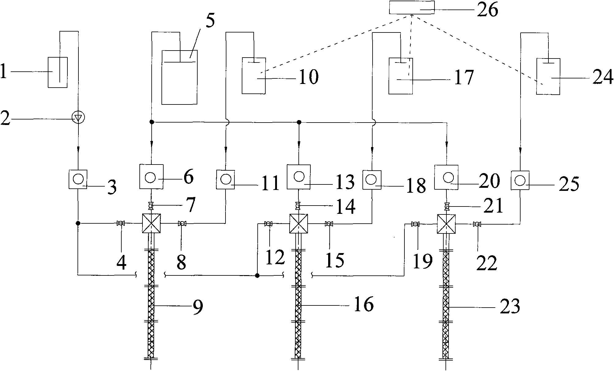 Color static mixer