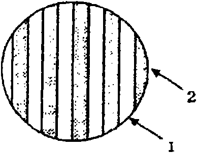 Splittable conjugate fiber, fiber structure using the same, and wiping cloth