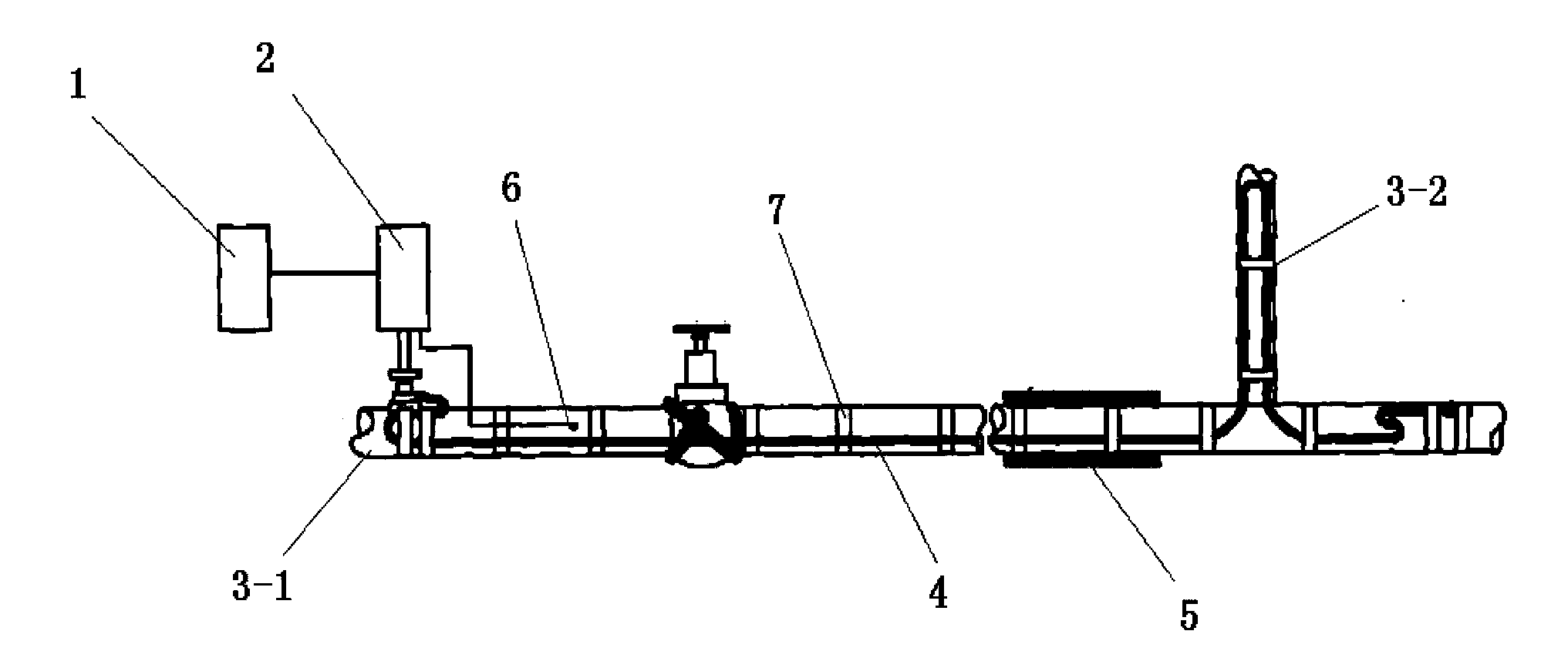 Electric tracing system for preventing freezing of pipelines