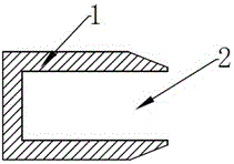 A solar panel frame and solar panel assembly based on 3D printing technology