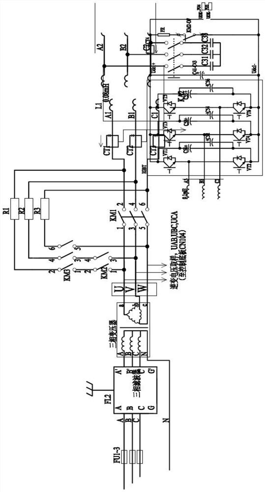 A ship shore power system and control method