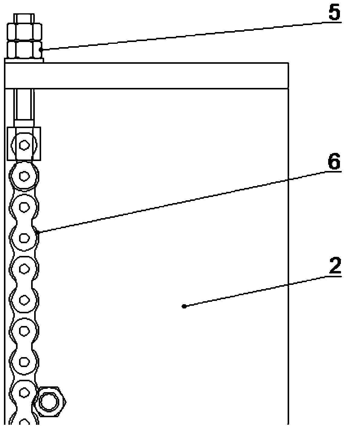 Stable anti-tilting lifting type mechanical three-dimensional parking equipment