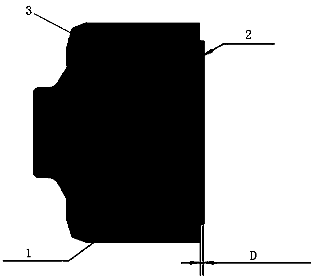 Bimetal cylinder block, friction pair and machining method for axial variable piston pump