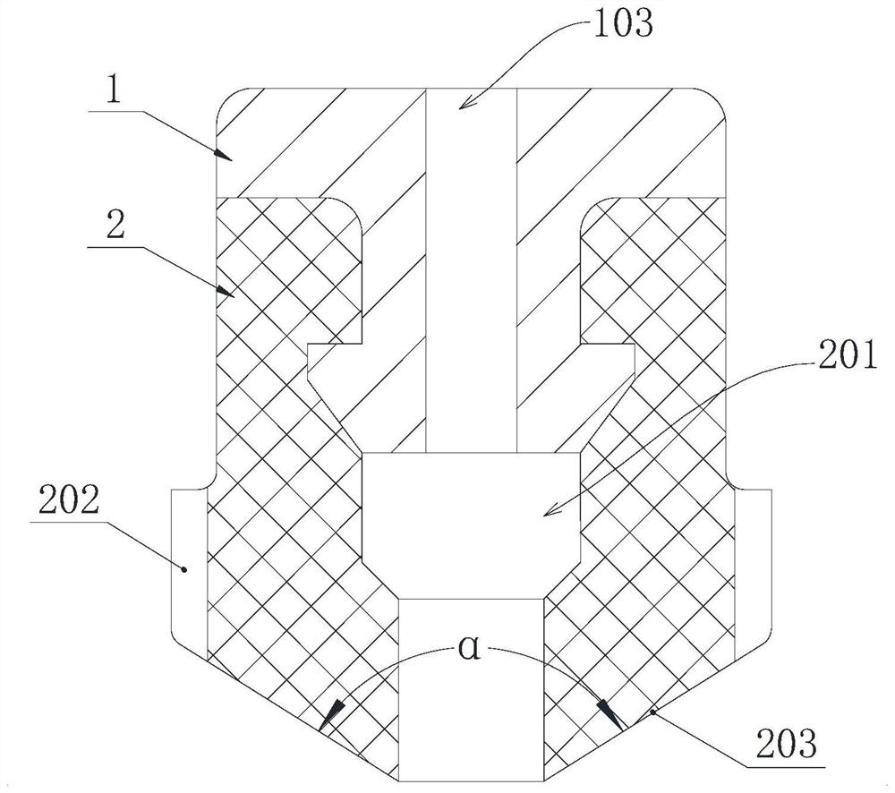 Shock pad, step chain wheel with shock pad and escalator adopting chain wheel