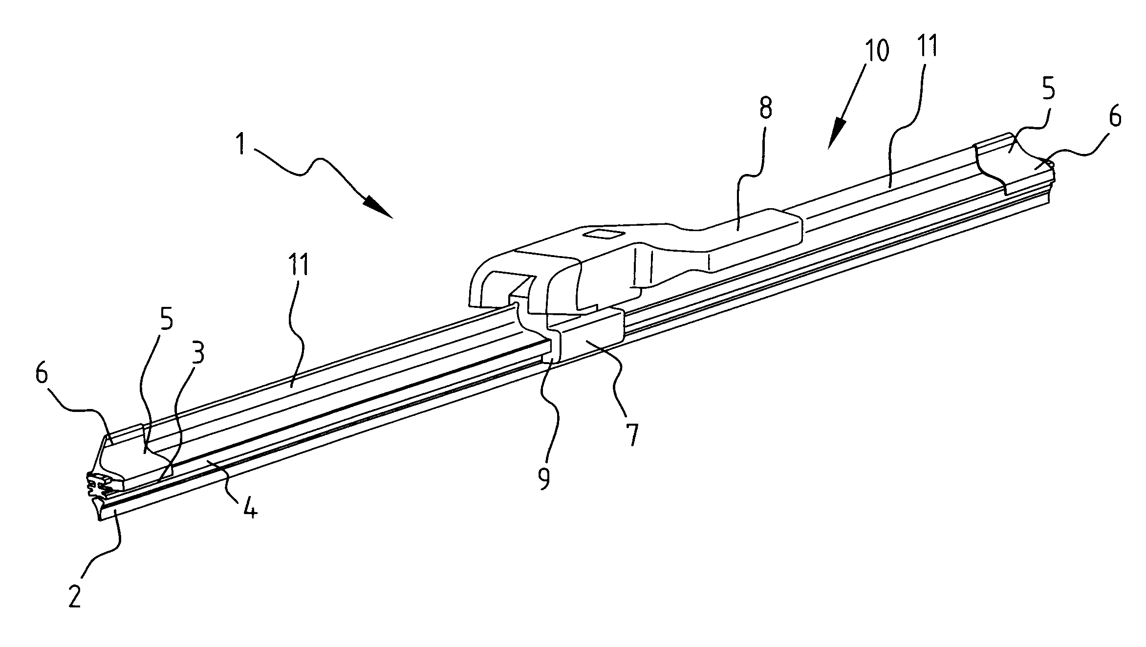 Windscreen wiper device