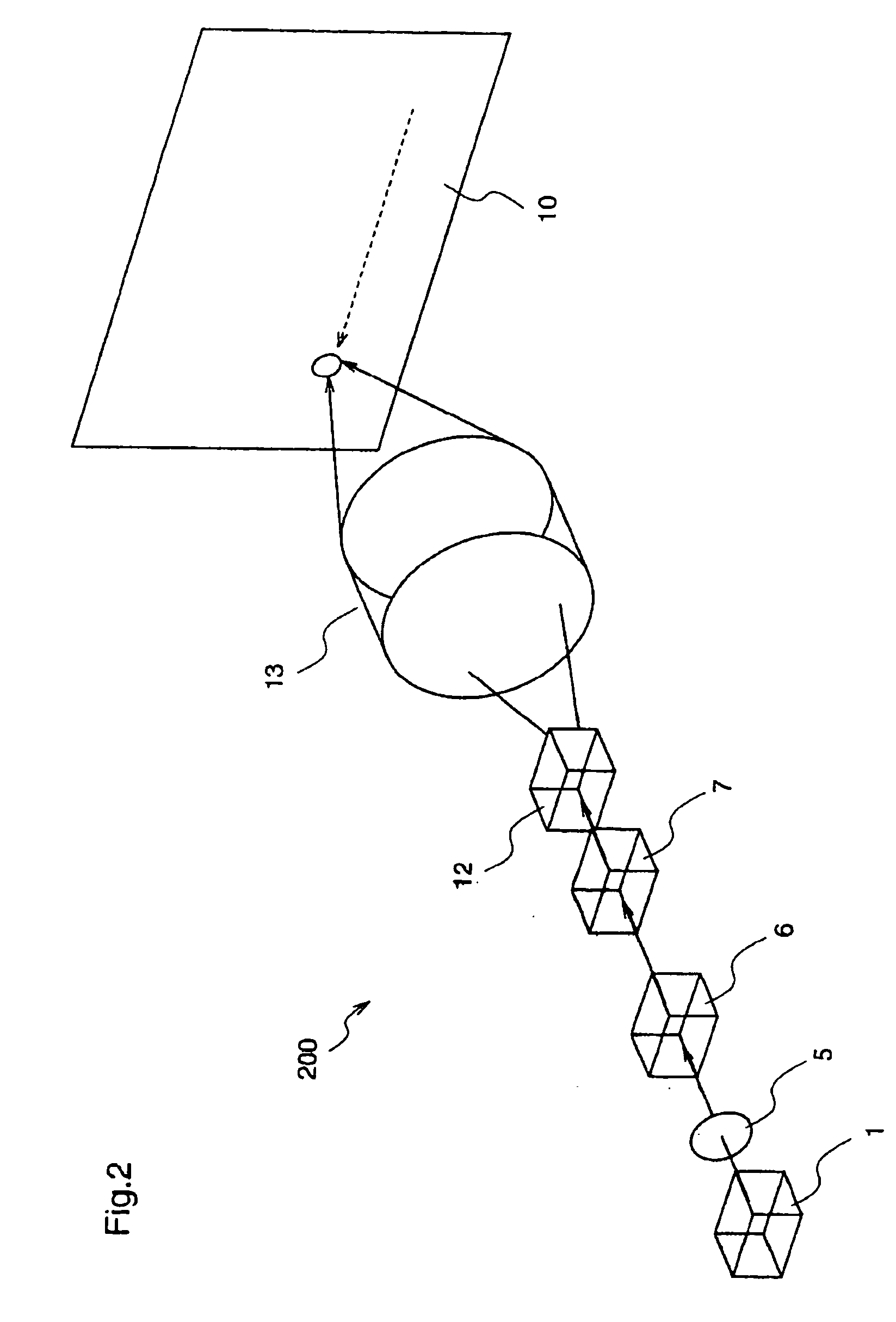 Two-dimensional image display device