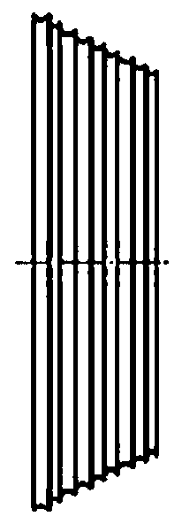 Fully-dry loose tube excess length control device