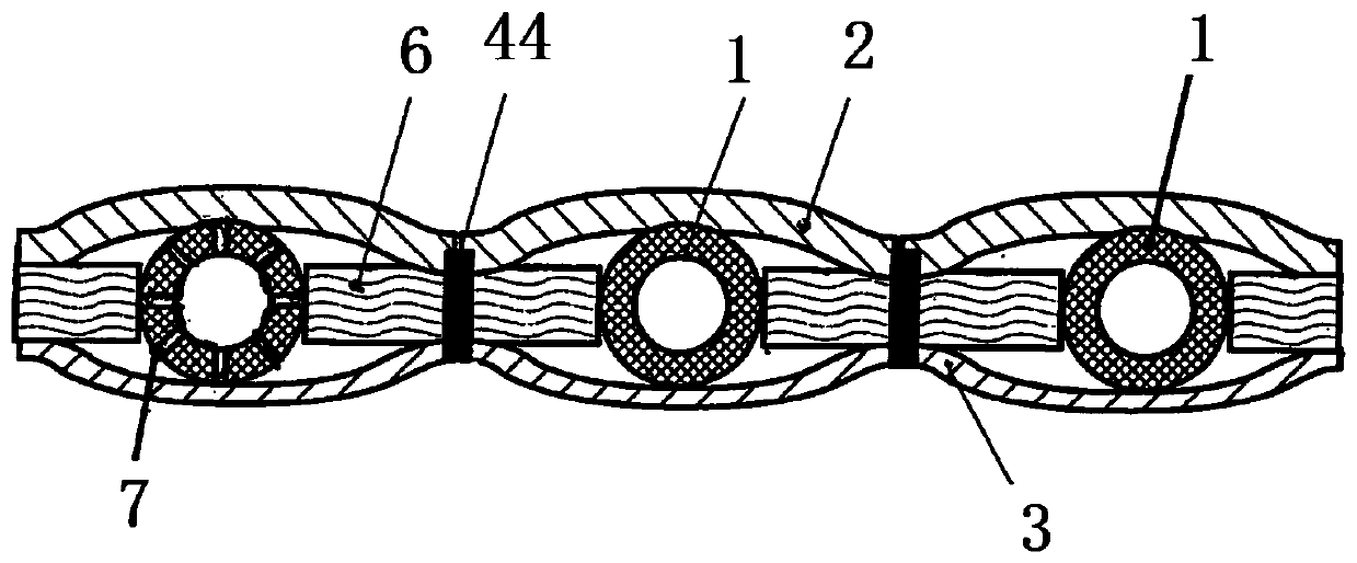 High-temperature desert lawn underground irrigator and installation method thereof