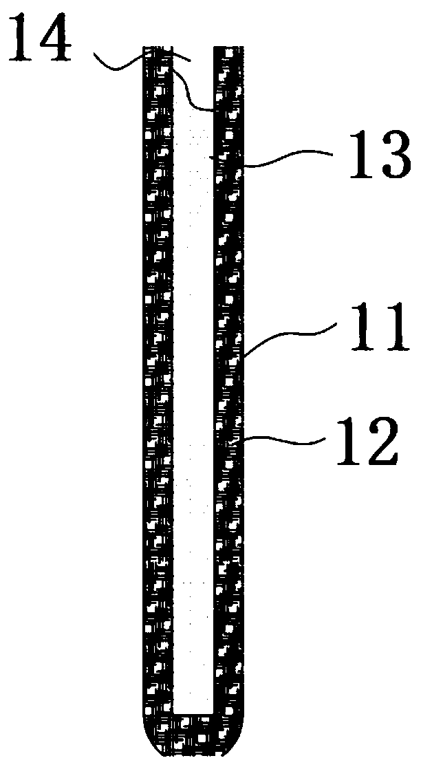 High-temperature desert lawn underground irrigator and installation method thereof