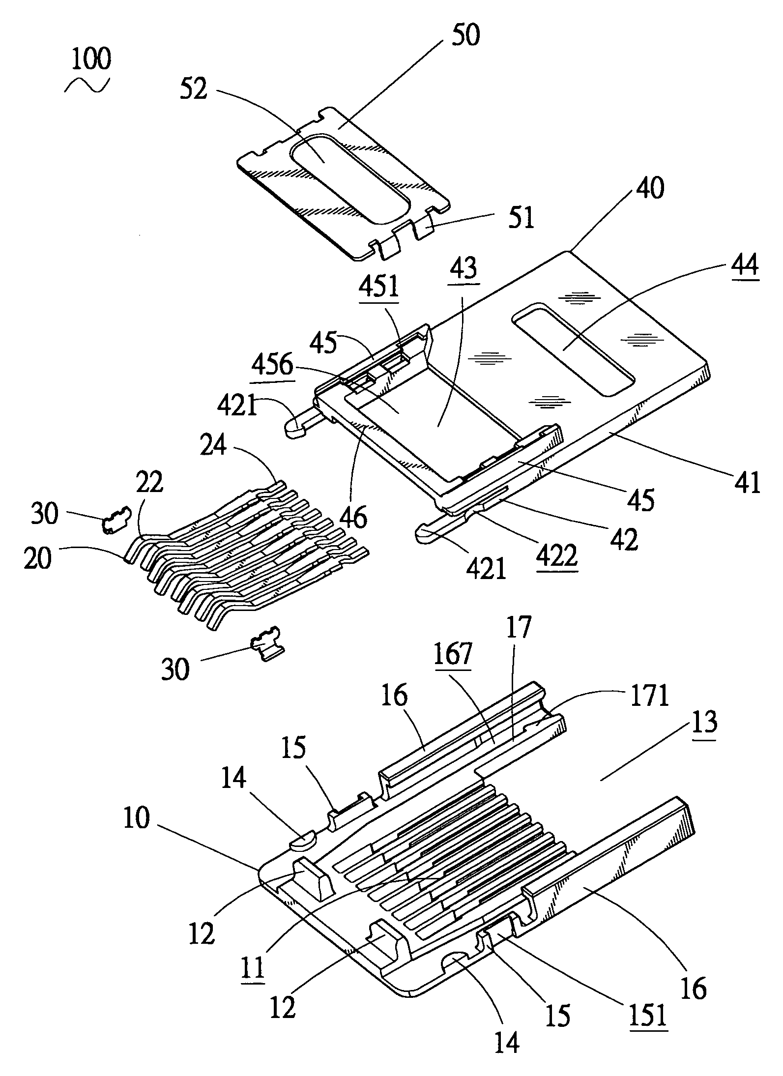 Memory card connector