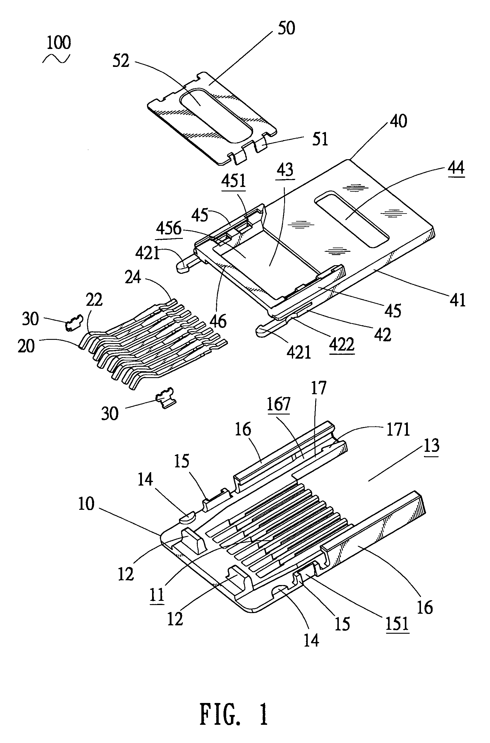 Memory card connector