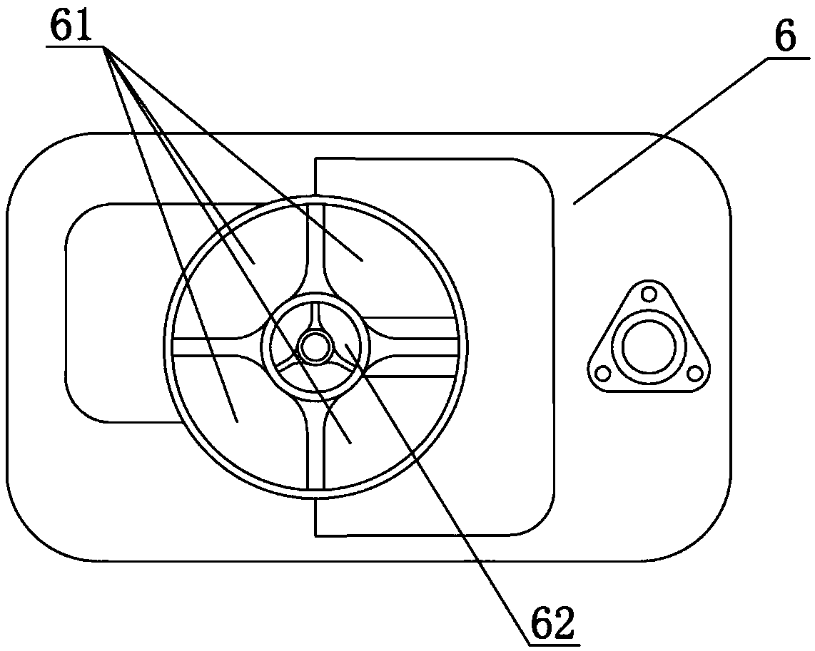 Water leakage detection device for diaphragm gas meter movement and leakage detection method