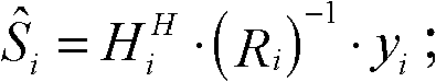 Self-adaptive method and device for eliminating interference of multiple antennae through diversity and mergence