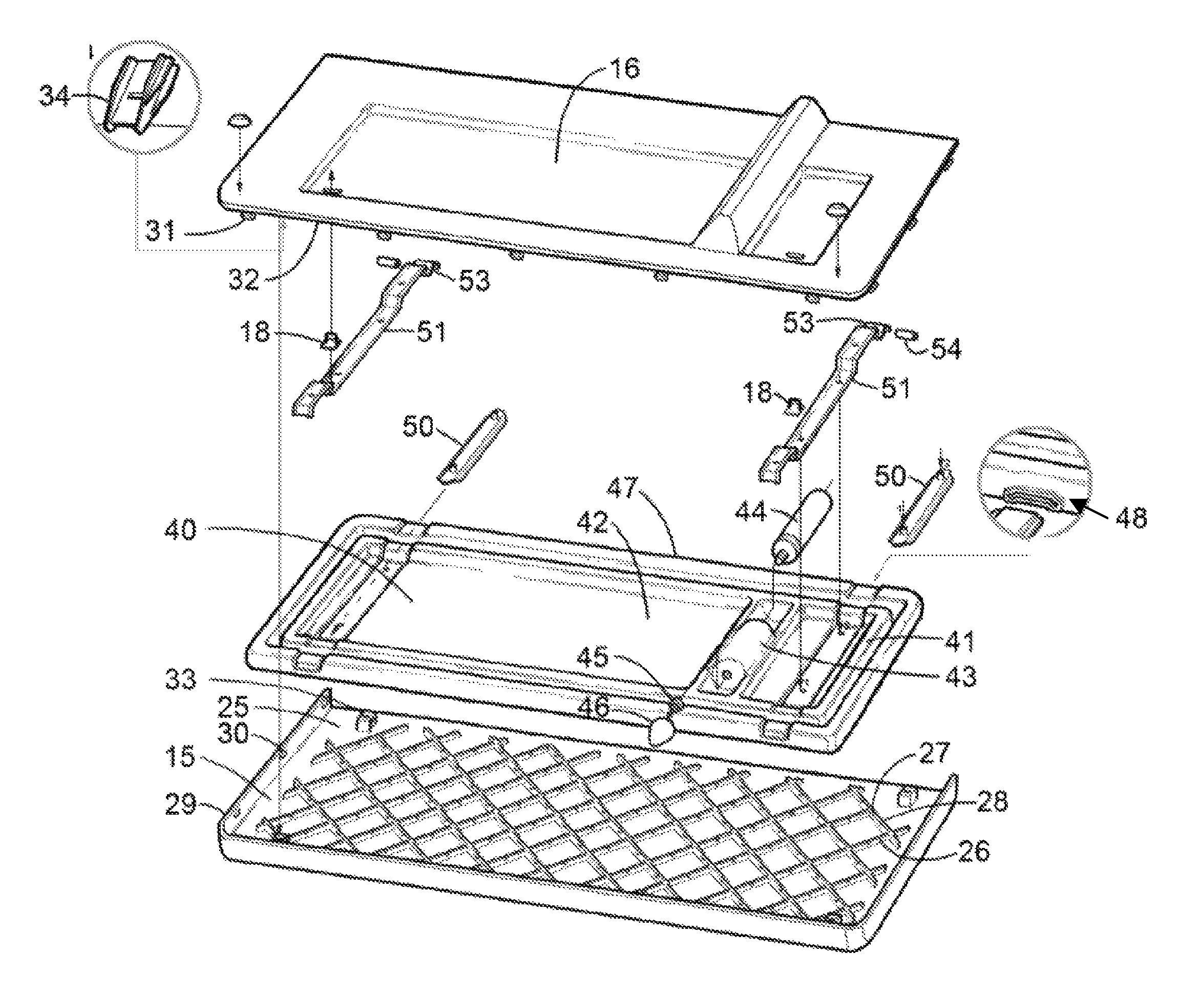 Passenger side active knee bolster