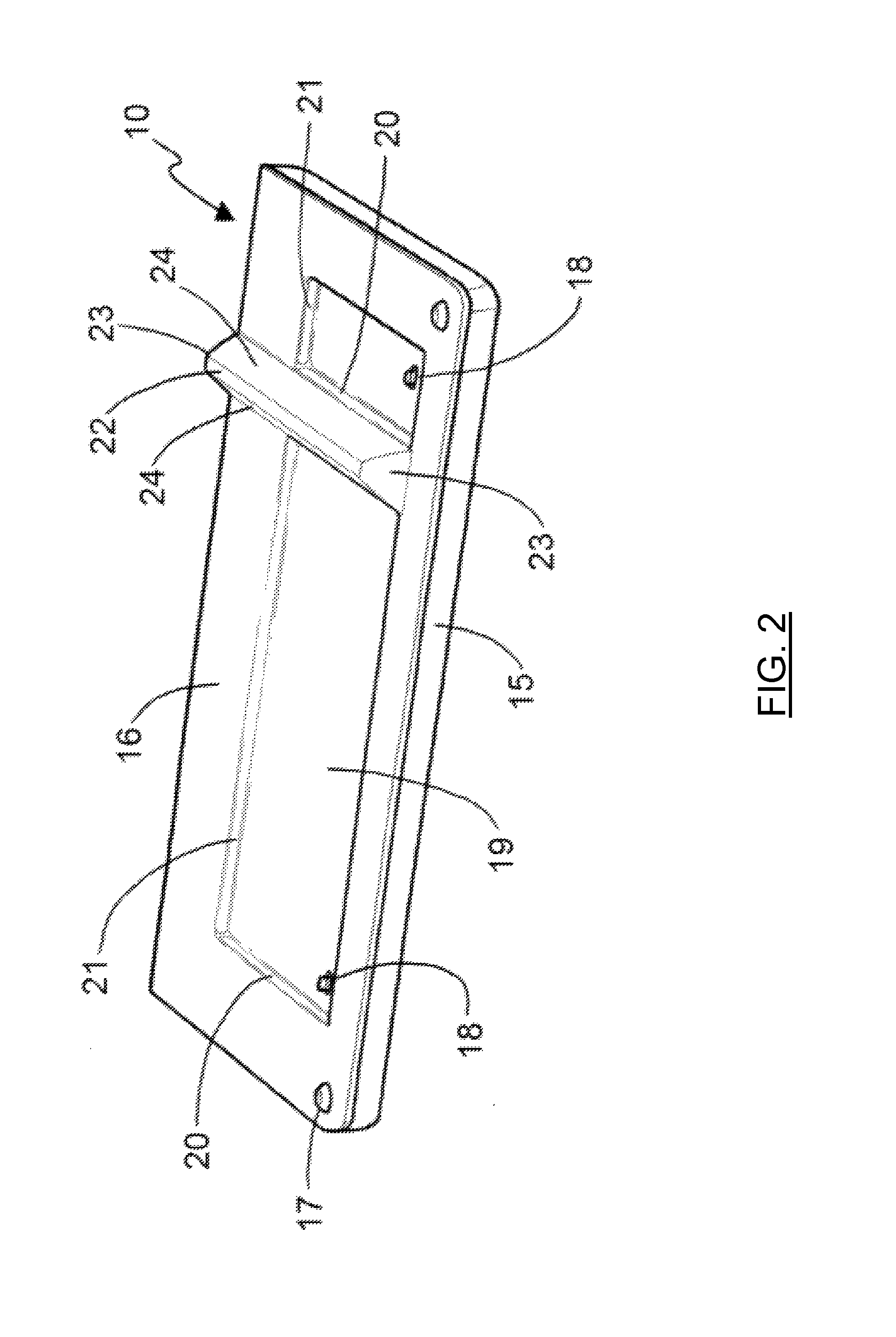 Passenger side active knee bolster