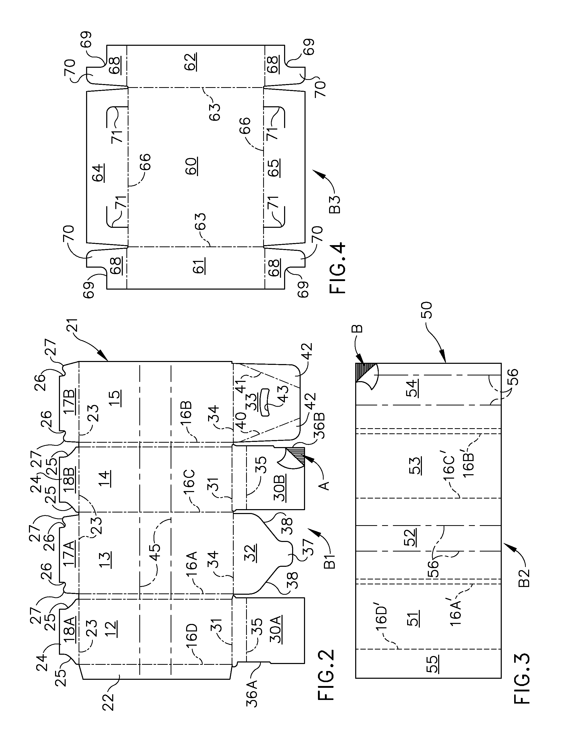 Reinforced cross-laminated bulk container